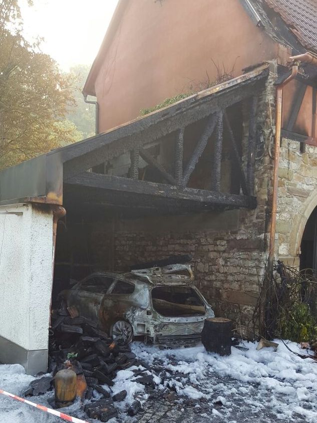 27.10.2016 – B2 Gartenhausbrand